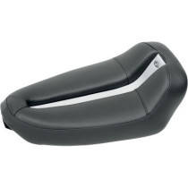 SOLO SEAT GEL-CHANNEL - TRACK FRONT GEL CHANNEL™ PLAIN BLACK|SILVER