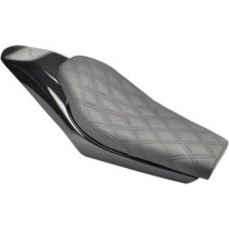 SOLO SEAT CHAMP FRONT FIBERGLASS BLACK