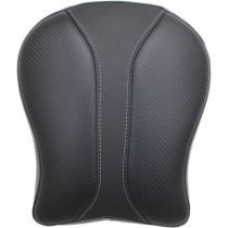 SOLO PILLION PAD DOMINATOR REAR GEL|VINYL CARBON LOOK