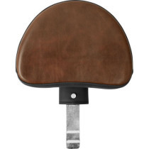 LARIAT OPTIONAL DRIVER BACKREST LEATHER DISTRESSED BROWN HARLEY DAVIDSON