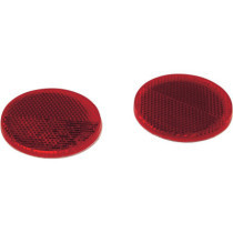 REFLECTOR LENS KIT ROUND RED