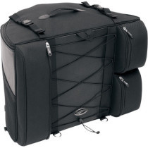 DRESSER BACK SEAT BAG TEXTILE BLACK