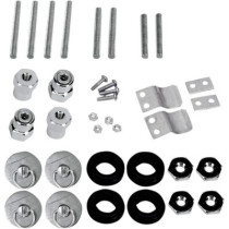 SPECIFIC FIT DOCKING POST FASTENER KIT CHROME