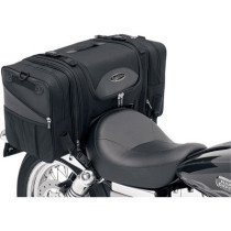 DELUXE TAIL BAG TEXTILE BLACK