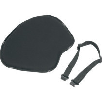 SOLO SEAT PAD SOFT STRECH XL FRONT FABRIC|SADDLEGEL™ BLACK