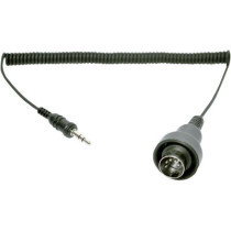 STEREO JACK 3.5MM TO 5-PIN DIN DUAL STREAM BLACK