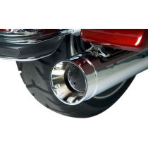 MUFFLER 4" STOUT SLIP-ON CHROME