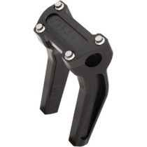 Black 6-1/2" Pullback Handlebar Riser