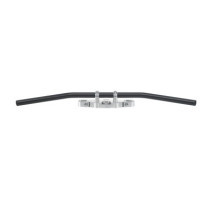 HANDLEBAR DRAGBAR MEDIUM STEEL Ø 25.4 BLACK