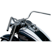 HANDLEBAR MYSTIC HIGH STEEL Ø 25.4 CHROME PLATED, CABLE INDENT