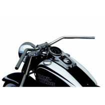 HANDLEBAR FLYERBAR STEEL Ø 25.4 CHROME PLATED, CABLE OPENINGS