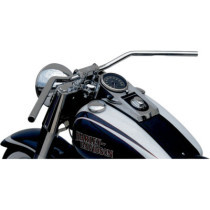 HANDLEBAR FLYERBAR STEEL Ø 25.4 CHROME PLATED, CABLE INDENT