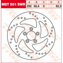 BRAKE ROTOR NON-FLOATING SWING-DESIGN RIGHT