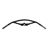 EARLY SPRINGER HANDLEBAR, INLINE, BLACK