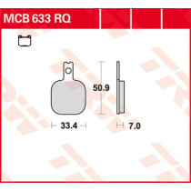 BRAKE PAD RQ SPORT ORGANIC