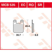 BRAKE PAD RQ ORGANIC SPORT