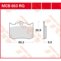 BRAKE PAD RQ ORGANIC SPORT