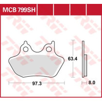 BRAKE PAD SH SINTER PERFORMANCE STREET & ROAD TRACKS