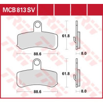 BRAKE PAD SV SINTER PERFORMANCE STREET