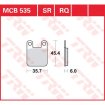 BRAKE PAD ALLROUND ORGANIC STANDARD