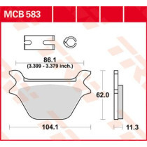 BRAKE PAD ALLROUND ORGANIC STANDARD