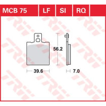 BRAKE PAD ALLROUND ORGANIC STANDARD