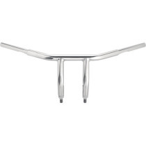 HANDLEBAR 1.25" CHUBBY SPRINGER DRAG-BAR 6" RISER CHROME