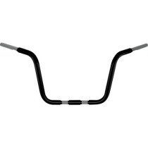 HANDLEBAR 1.25" CHUBBY SPRINGER APE-HANGER 12.5" RISE BLACKOUT SERIES