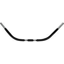 HANDLEBAR 1.25" CHUBBY SPRINGER BEACH-BAR BLACKOUT SERIES