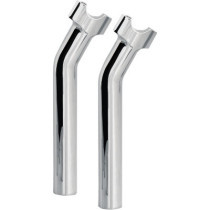 HANDLEBAR RISER CHUBBY 1" CHROME ALUMINIUM NATURAL