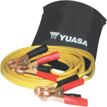 JUMPER CABLES YUASA 20,32 CM PORTABLE BLACK/RED/YELLOW