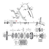 RETAINING RING, PUSHROD GUIDE