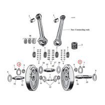 LOCKWASHER, CRANKPIN NUT