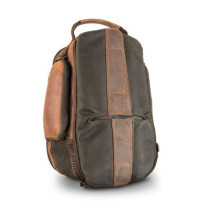 Longride, Heritage waxed canvas tank bag. Khaki