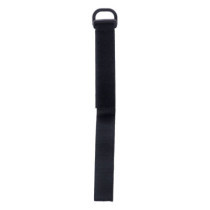 Longride, 40mm hook & loop mount strap. Black