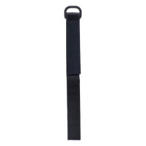 Longride, 40mm hook & loop mount strap. Black