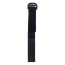 Longride, 30mm hook & loop mount strap. Black