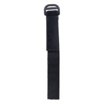 Longride, 30mm hook & loop mount strap. Black