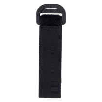 Longride, 25mm hook & loop mount strap. Black