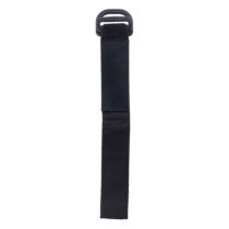 Longride, 25mm hook & loop mount strap. Black