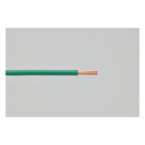 Electrical wire. 1 meter 2.00 sq. mm. Green