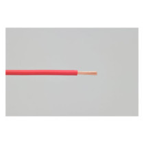 Electrical wire. 1 meter 2.00 sq. mm. Red