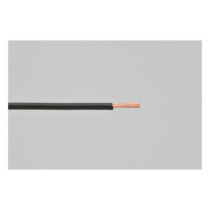 Electrical wire. 1 meter 1.25 sq. mm. Black