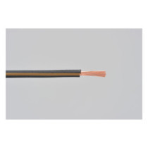 Electrical wire. 2 meter 0.75sq. Black/Brown