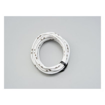 Electrical wire. 2 meter 0.75sq. White