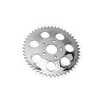  49 Teeth, Offset 6mm Rear Sprocket Chrome 