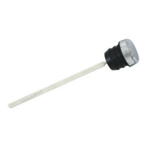 Oil tank fill plug, chrome