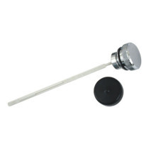 Oil tank fill plug, chrome