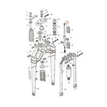 SPRING ROD ASSEMBLY, SOFTAIL SPRINGER