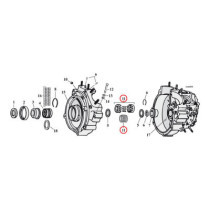 INNER BEARING RACE, PINION SHAFT